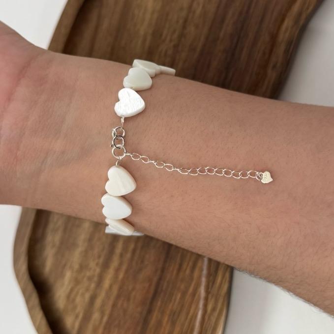 GAIA Heart Stone Bracelet