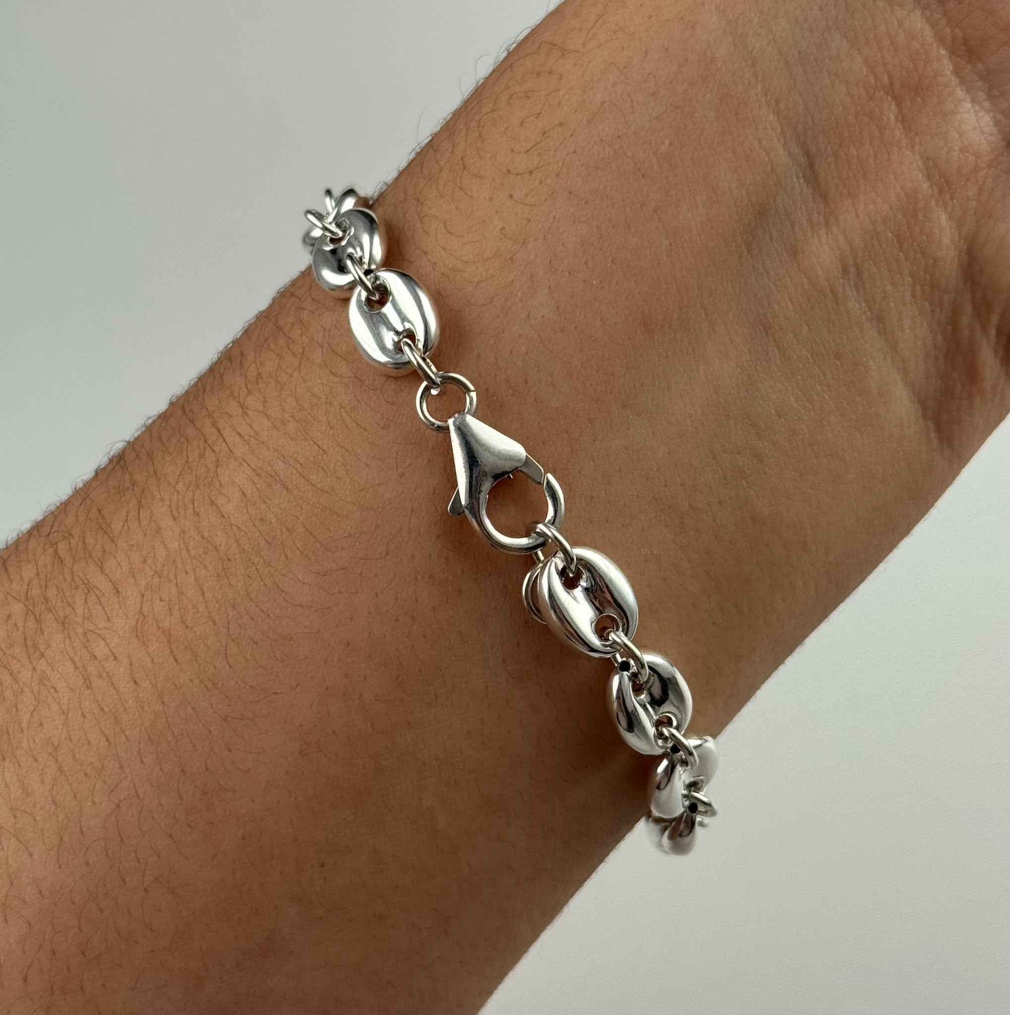 GAIA Hollow Oval Link Bracelet