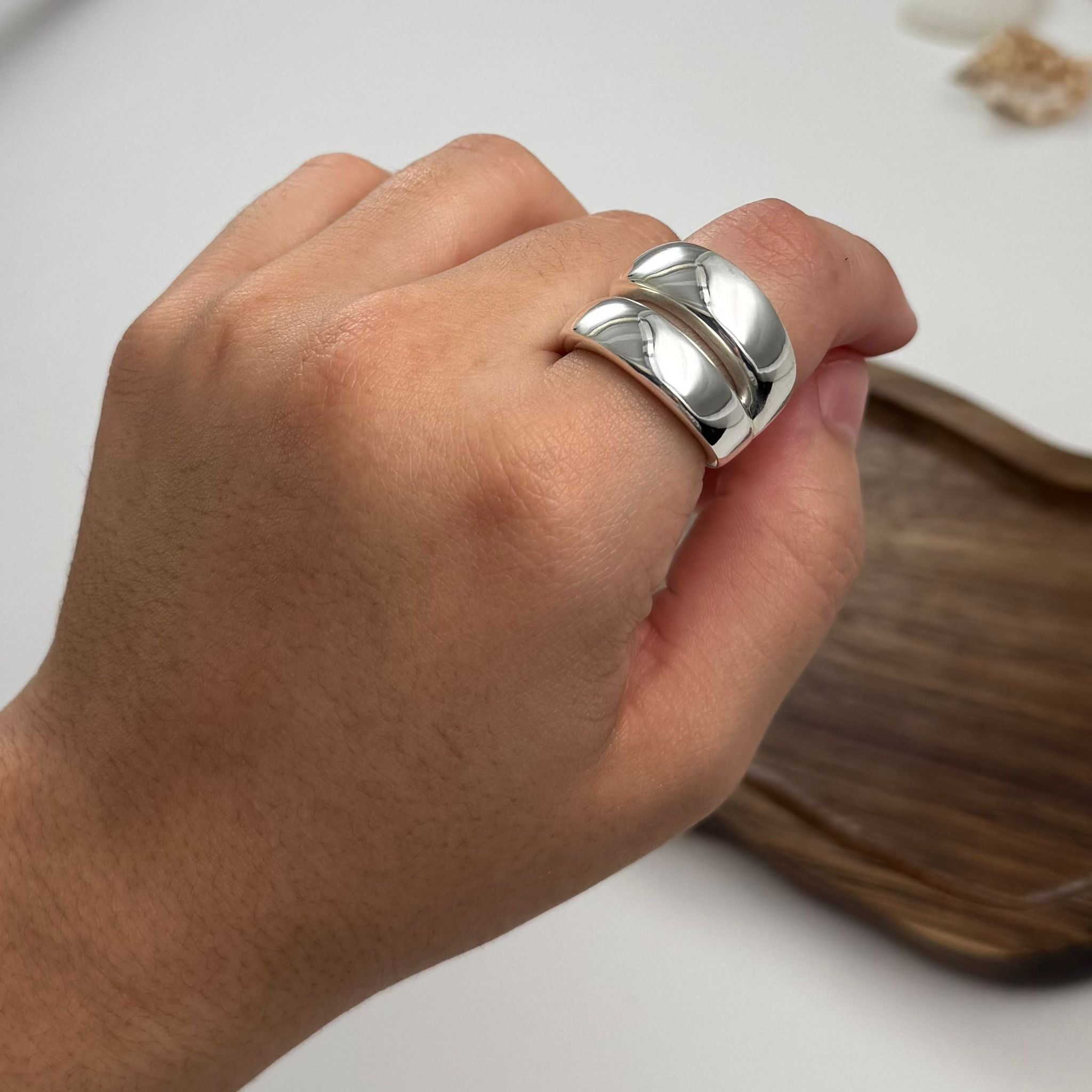 GAIA Double Wrap Ring