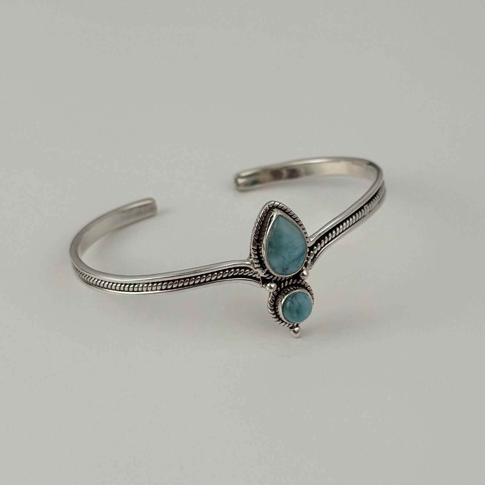 GAIA Dual Stone Cuff Bracelet