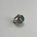 GAIA Raw Aquamarine Ring