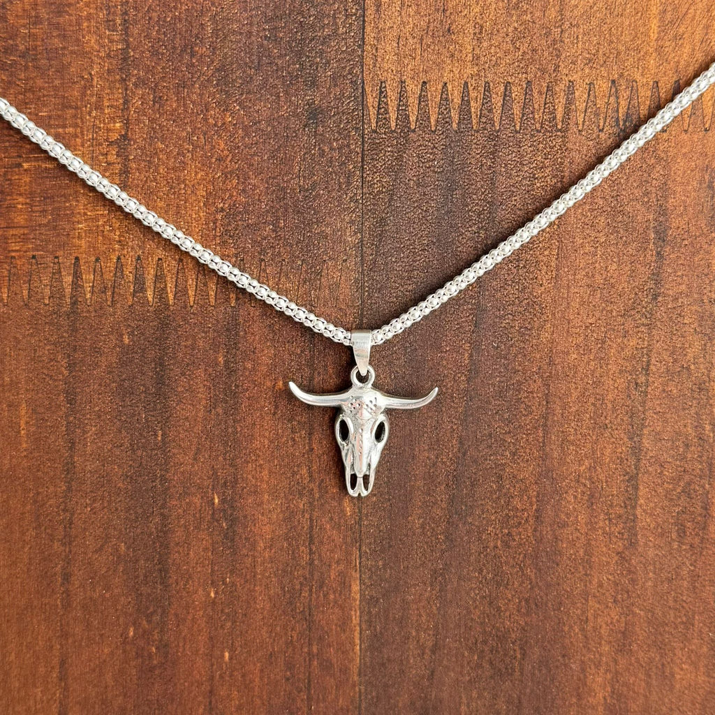 GAIA Bull Skull Pendant