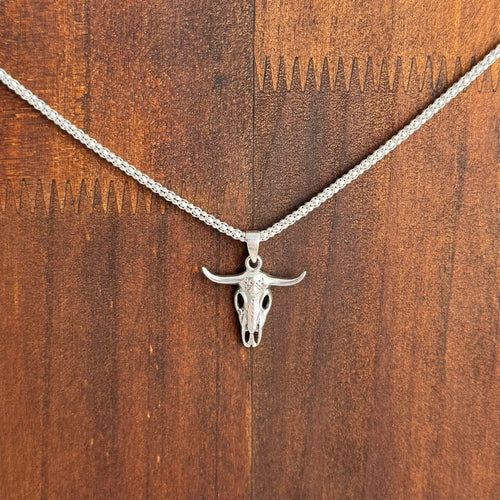 GAIA Bull Skull Pendant