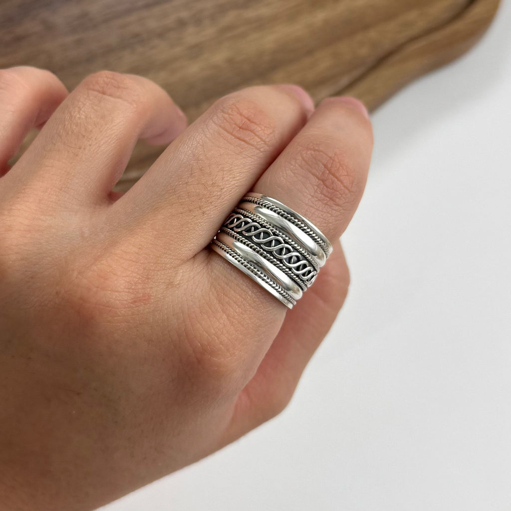 GAIA Woven Band Ring