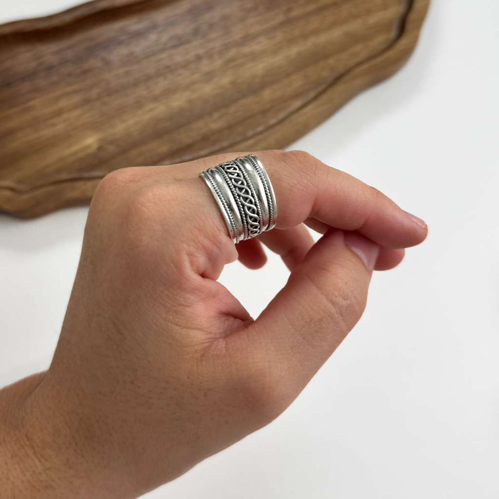 GAIA Woven Band Ring