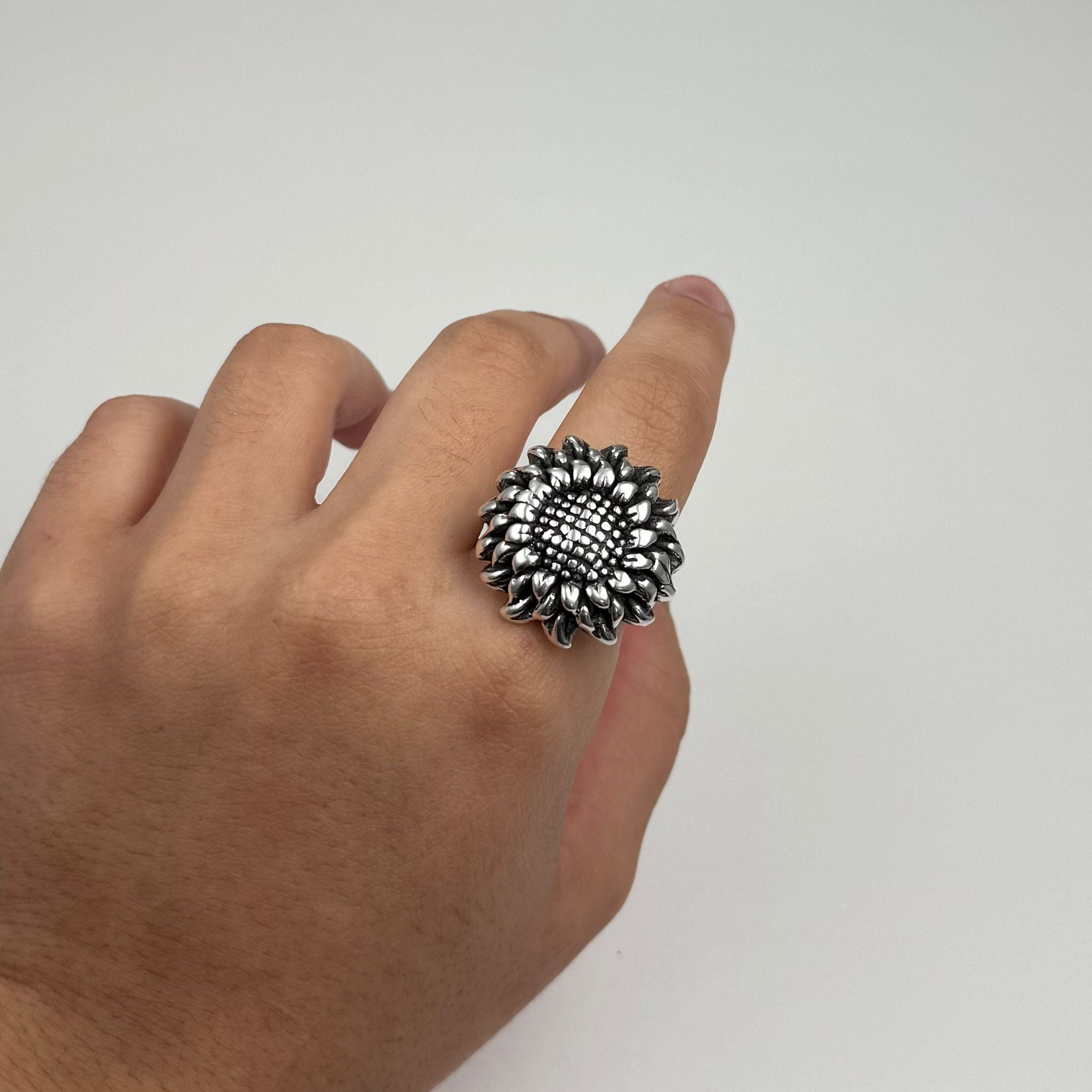 GAIA Sunflower Hollow Ring