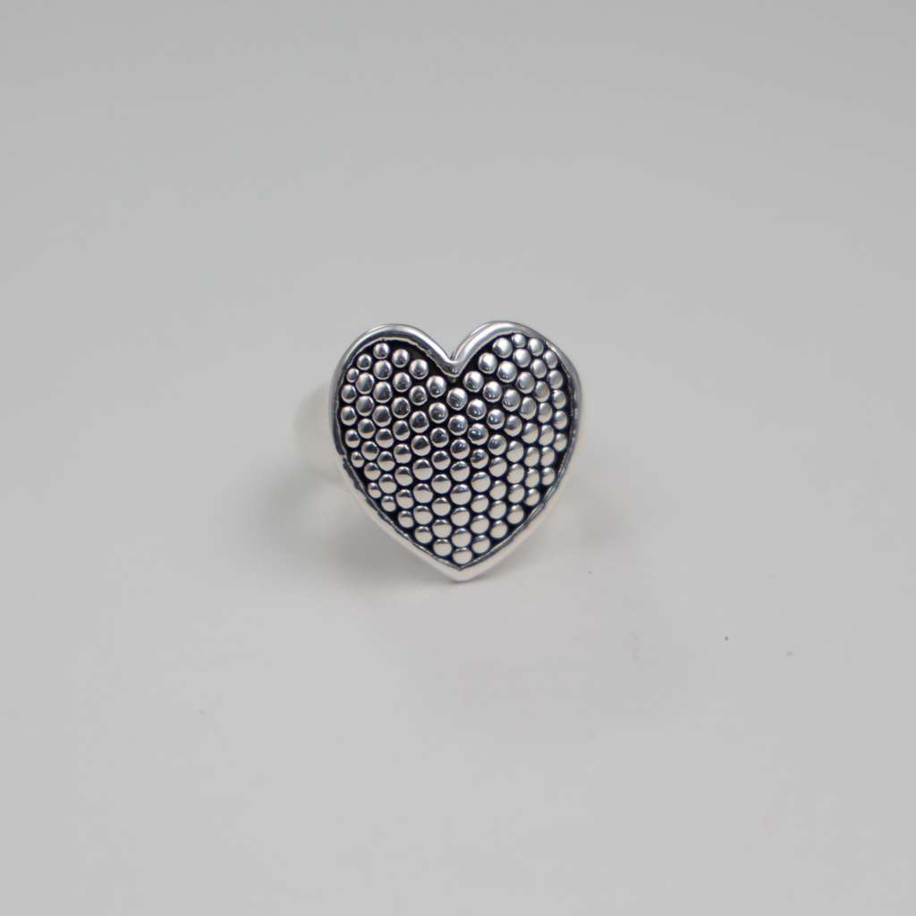 GAIA Hollow Heart Ring