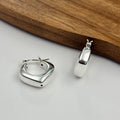 GAIA Hollow Square Hoop Earrings