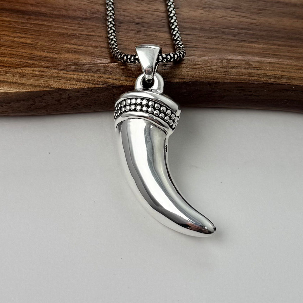GAIA Horn Hollow Pendant
