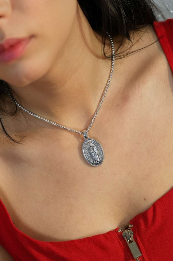 GAIA Virgin Mary (Guadalupe) Hollow Pendant