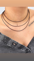 GAIA Minimal Leather Choker