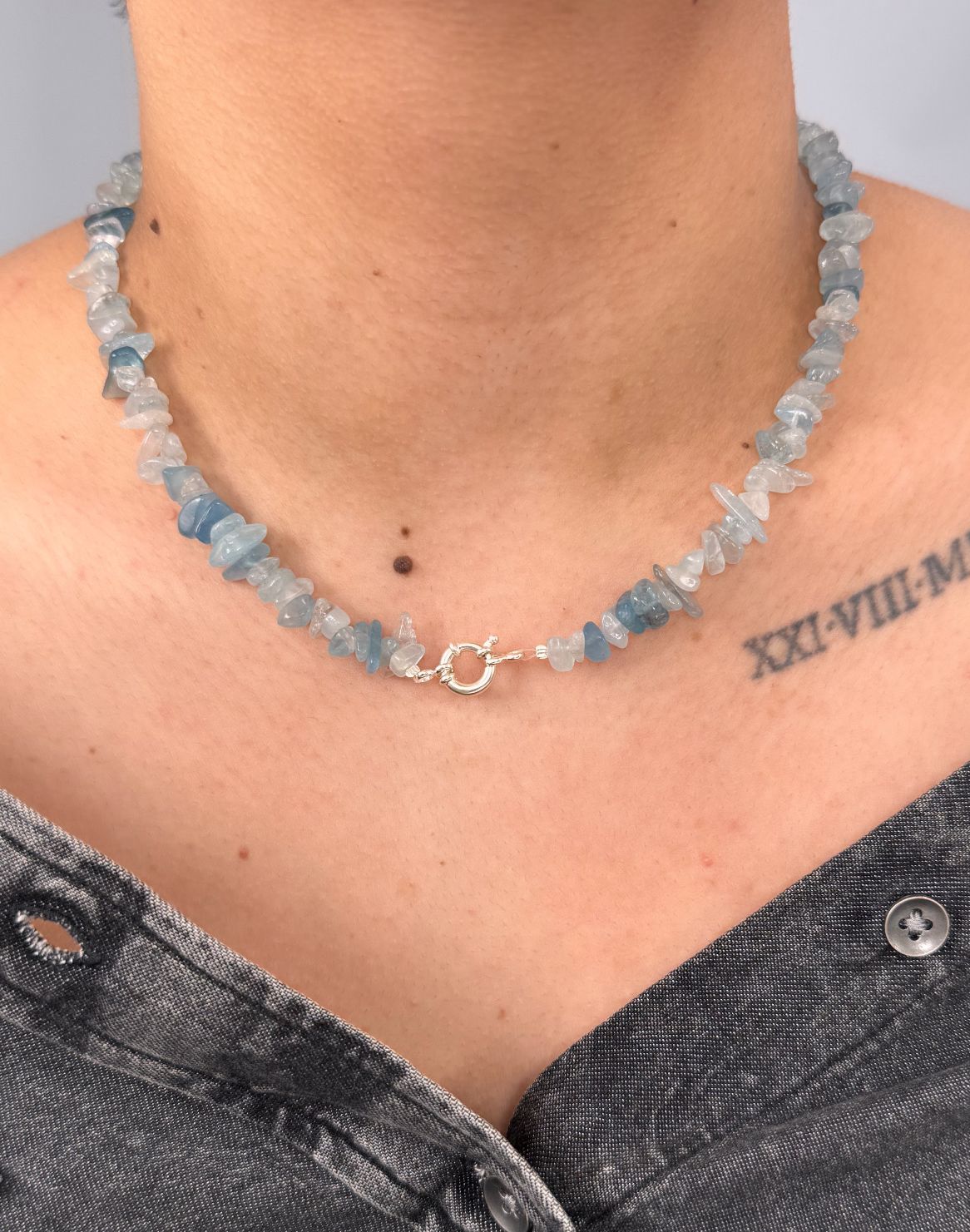 GAIA Stone Chip Necklace