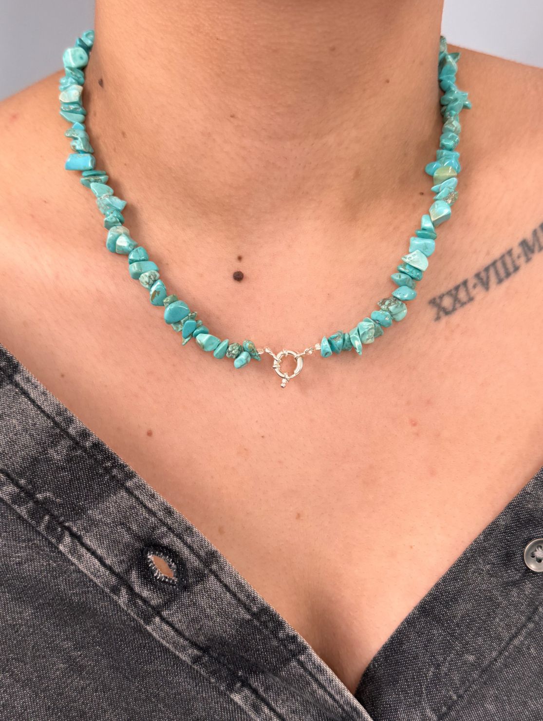 GAIA Stone Chip Necklace