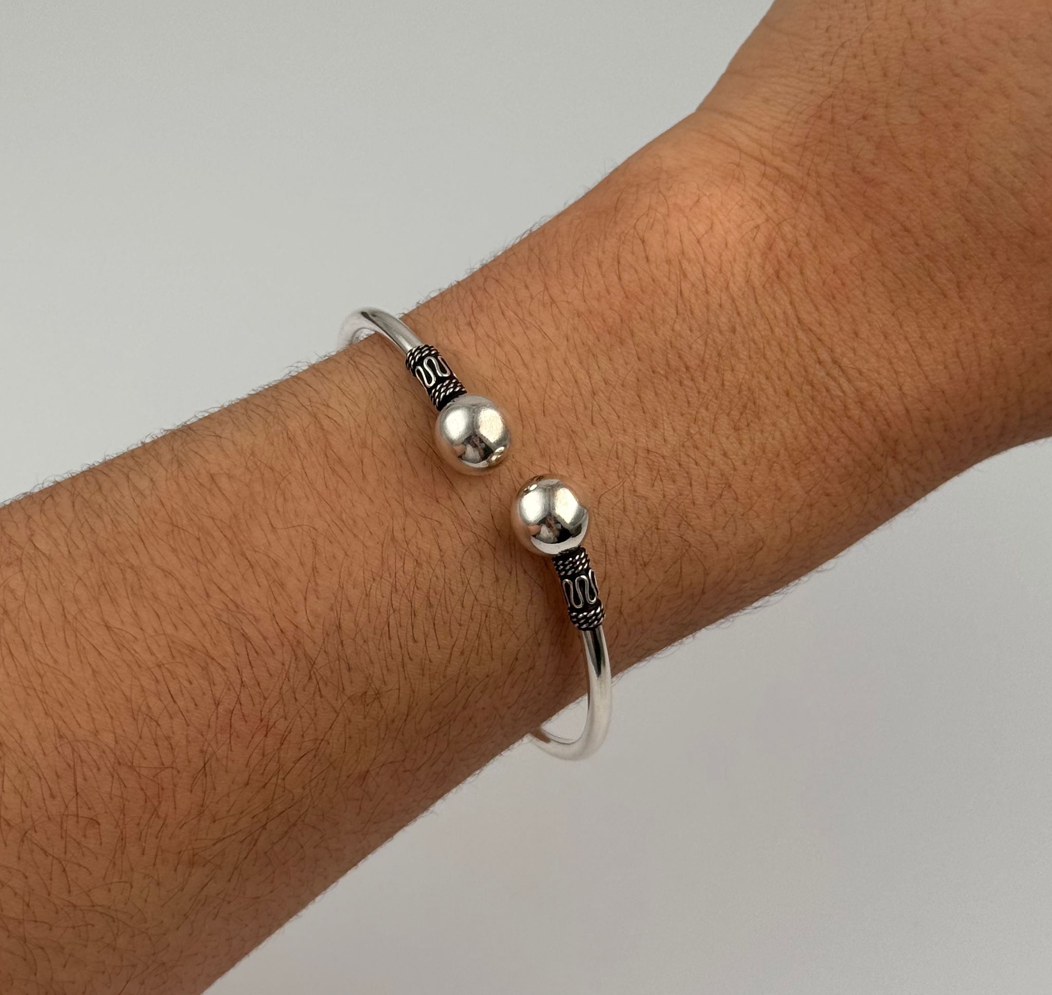 GAIA Dual Sphere Cuff Bracelet
