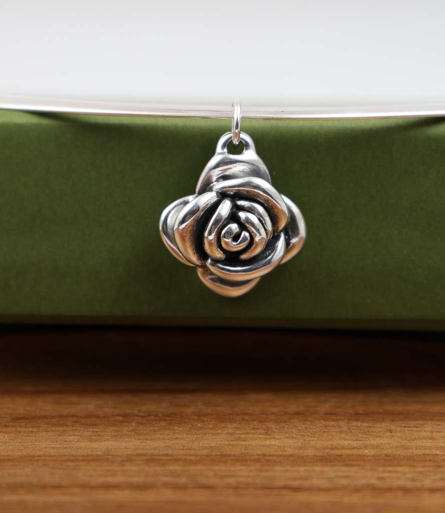 GAIA Rose Hollow Pendant