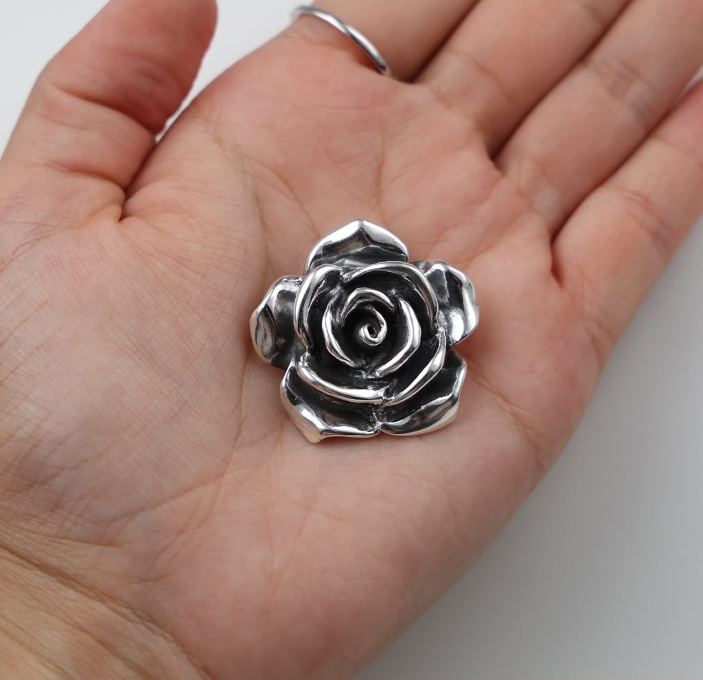 Gaia Rose Bloom Pendant