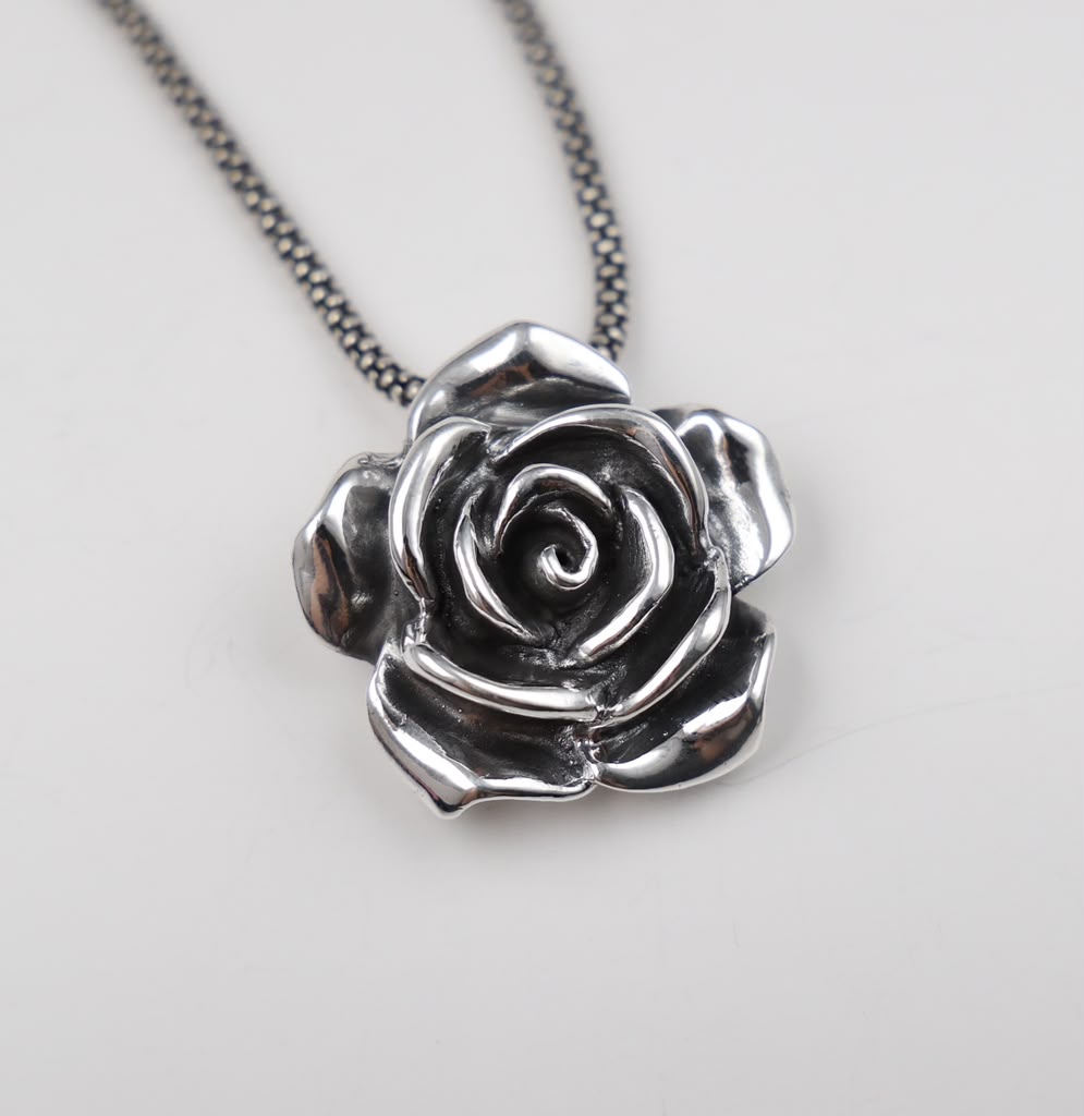 Gaia Rose Bloom Pendant
