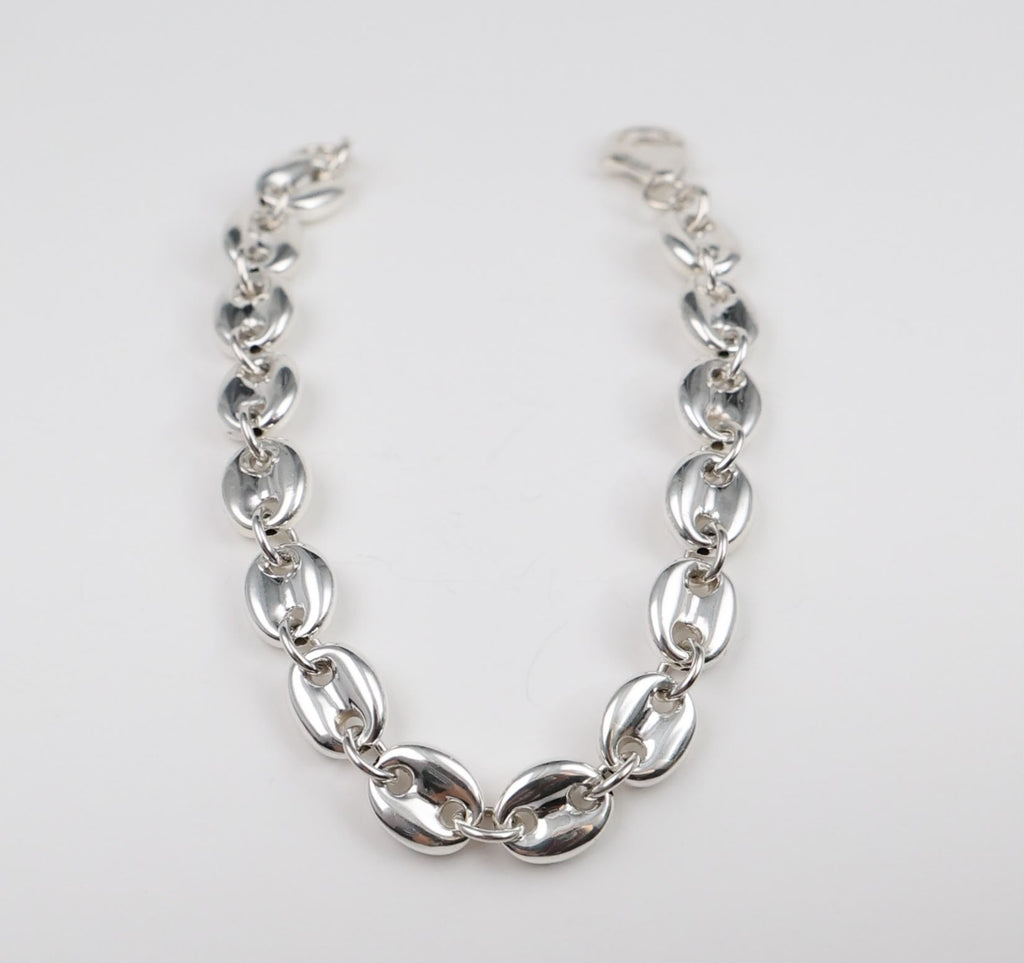 GAIA Hollow Oval Link Bracelet