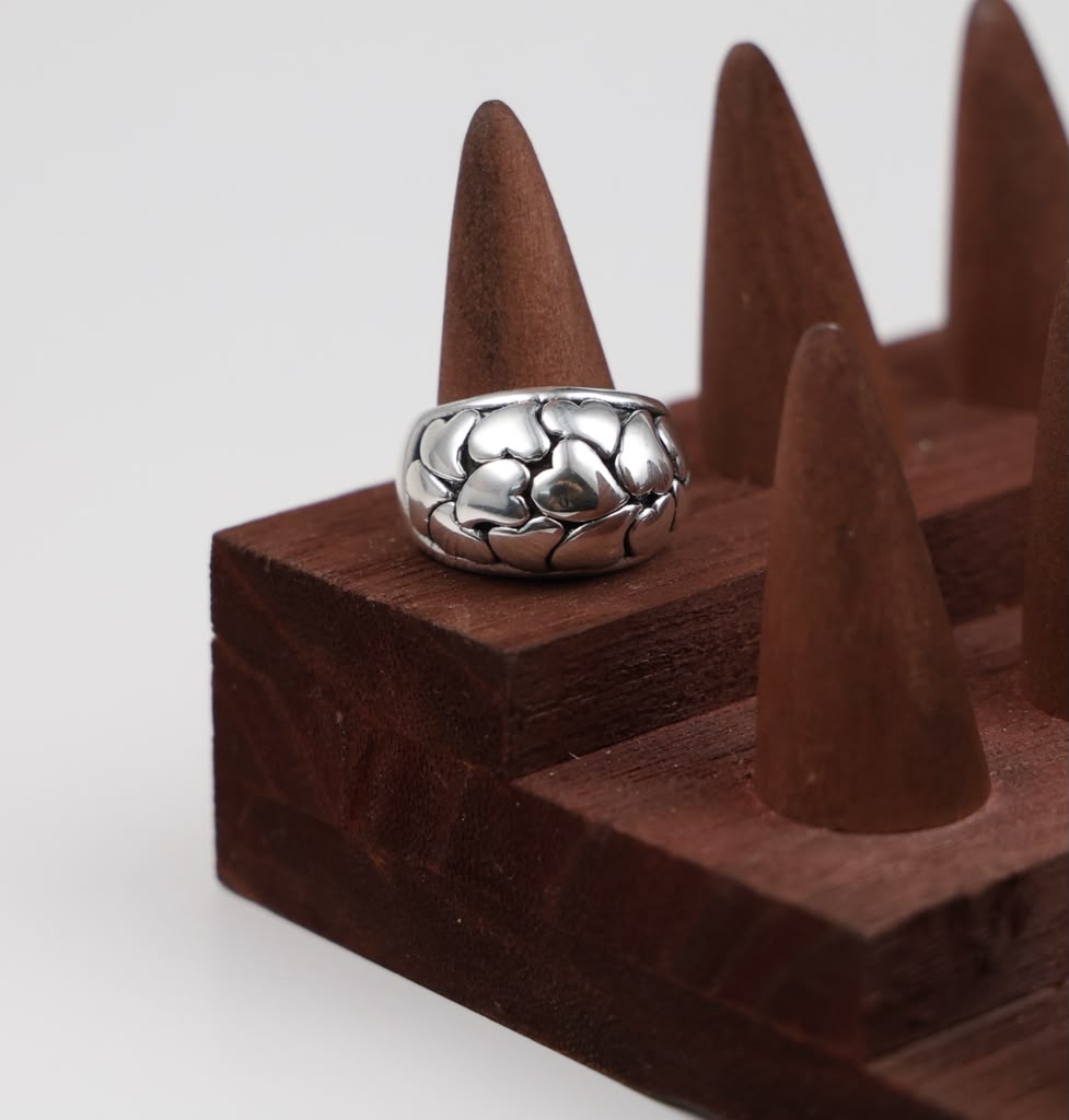 GAIA Heart Statement Ring