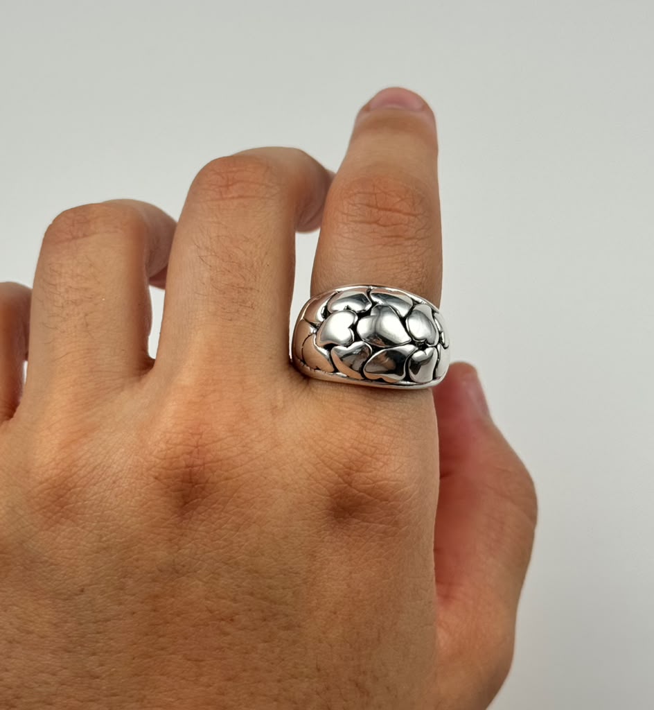GAIA Heart Statement Ring