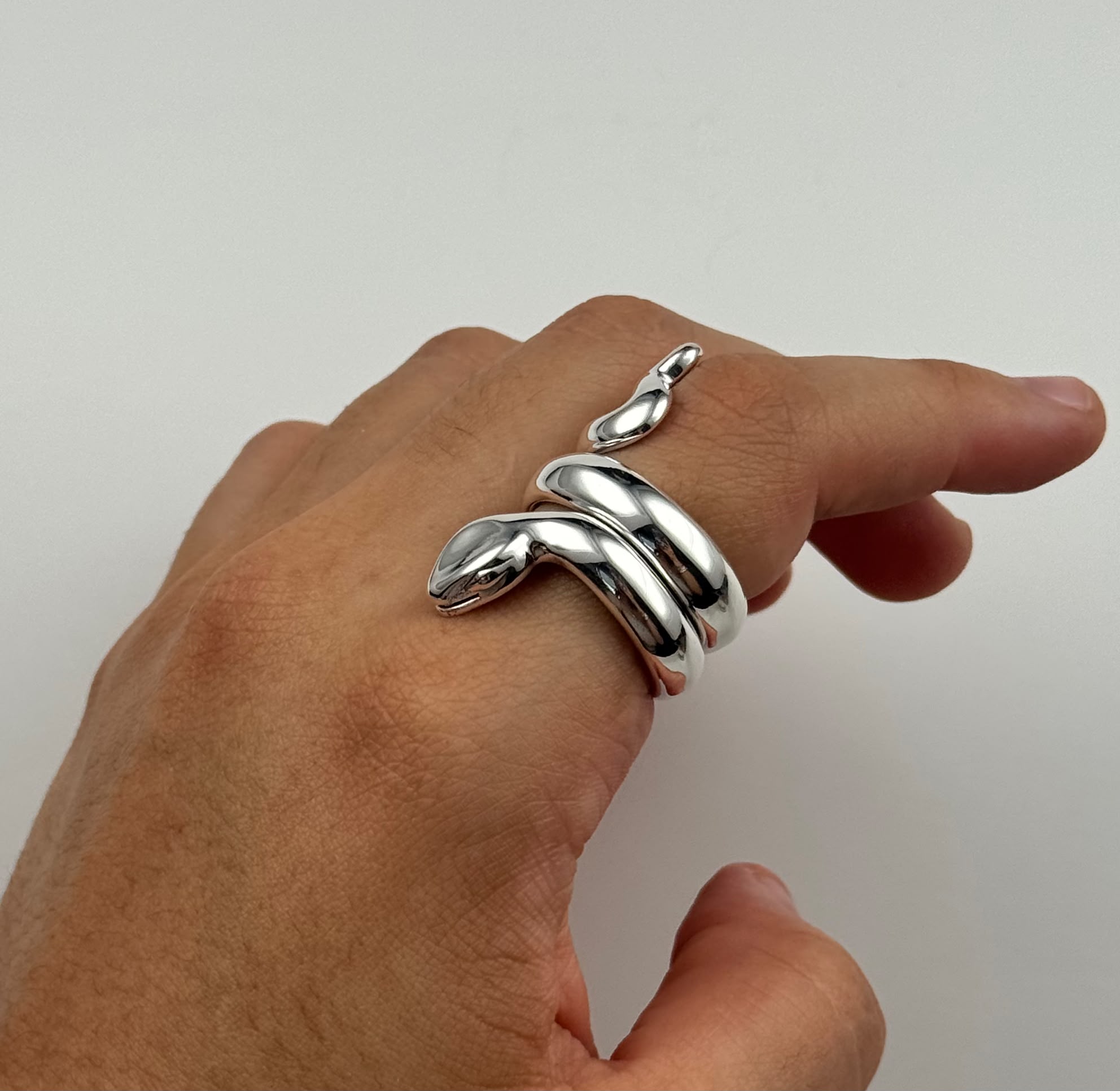 GAIA Snake Wrap Ring