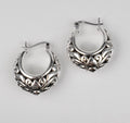 GAIA Vintage Heart Hoops