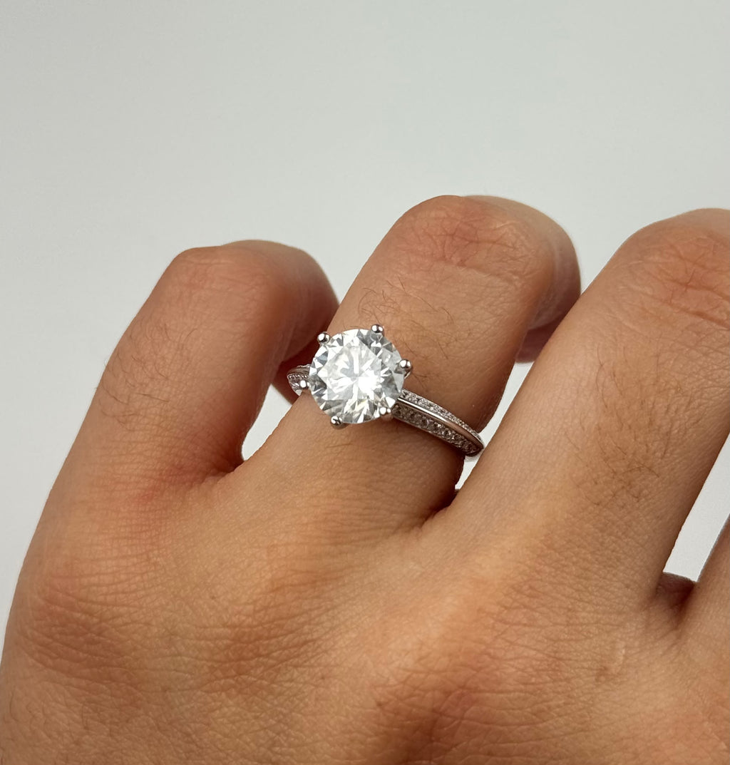GAIA Celestial Moissanite Ring