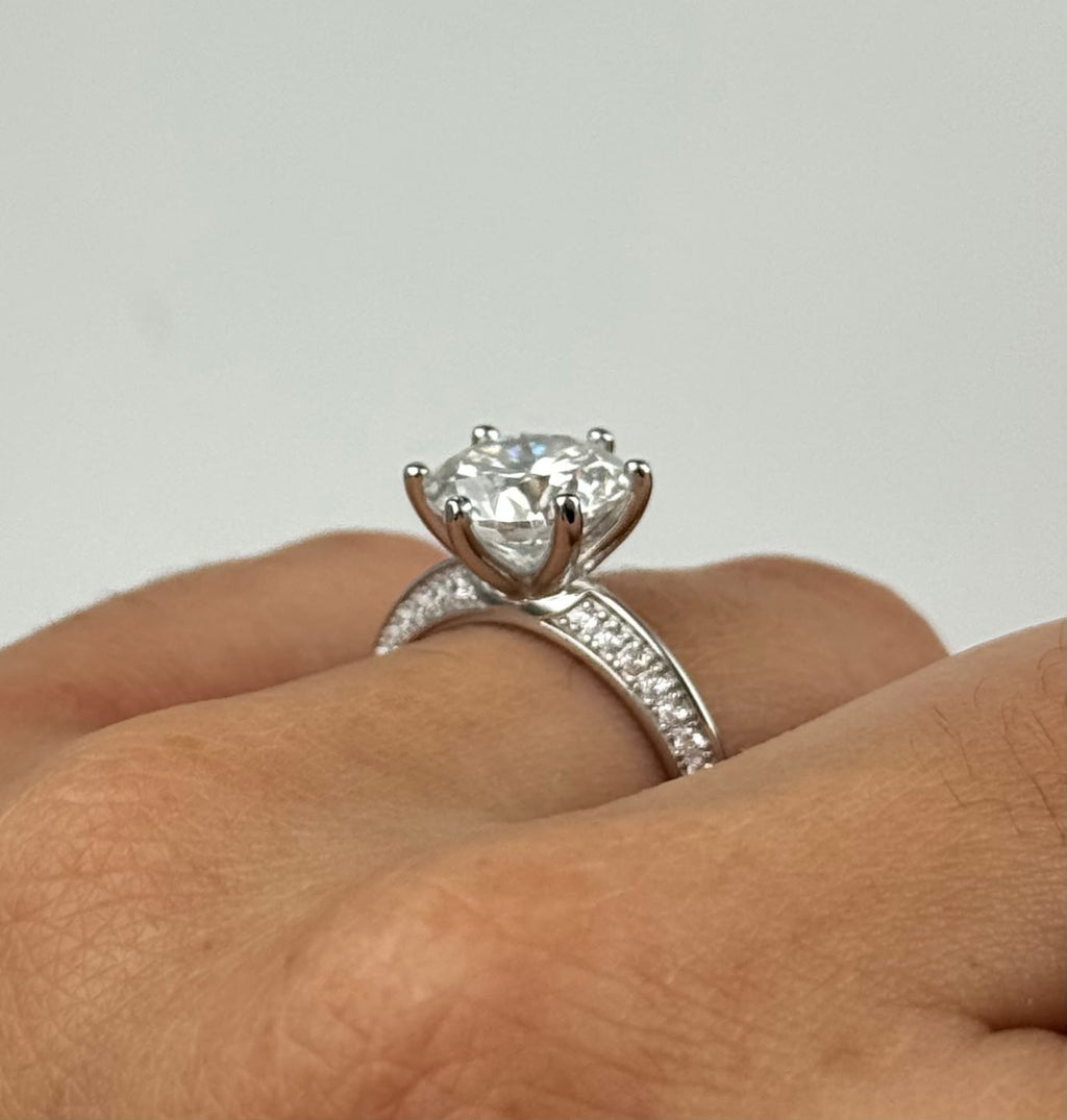 GAIA Celestial Moissanite Ring