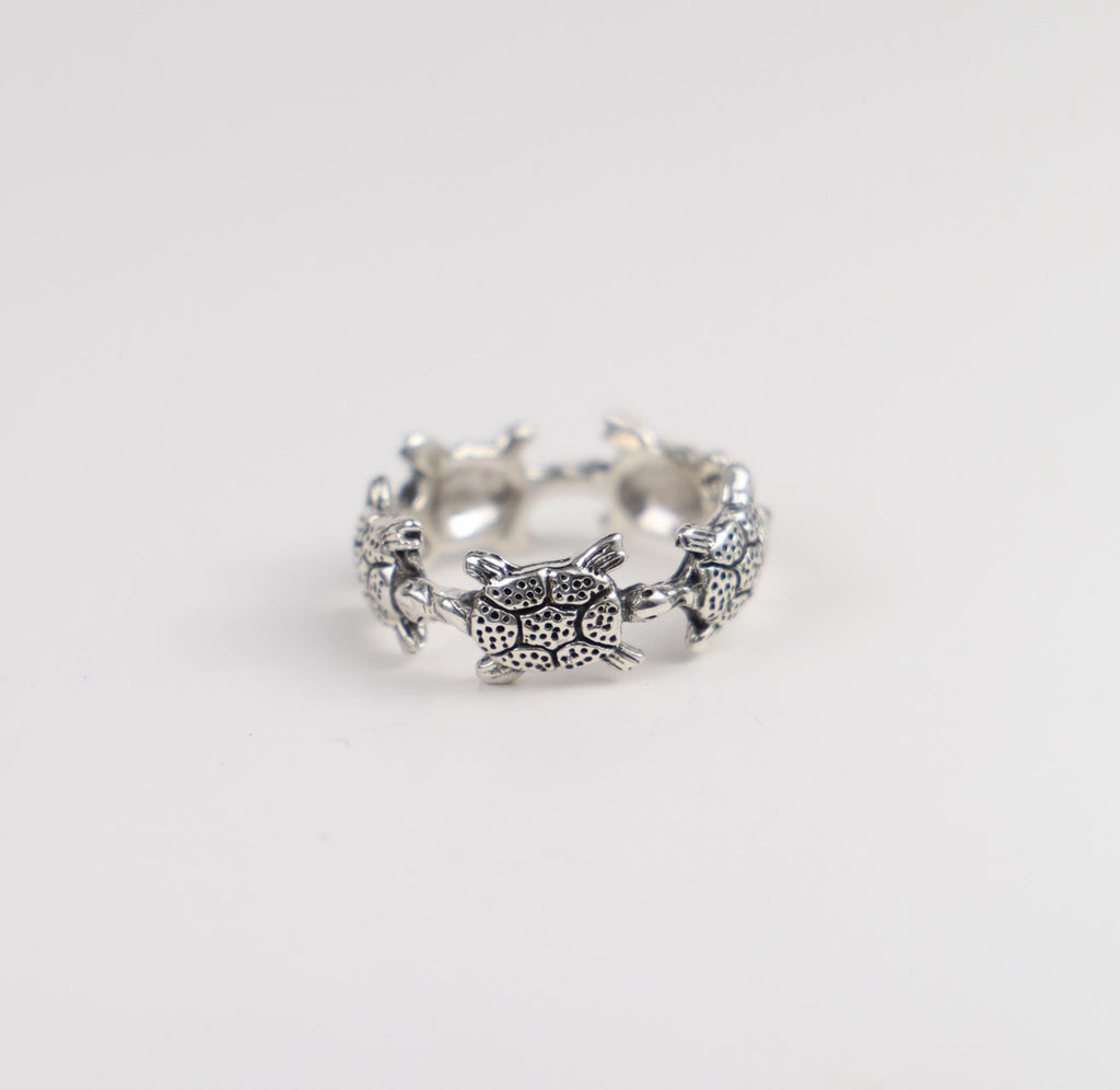 Gaia Island Turtle Ring