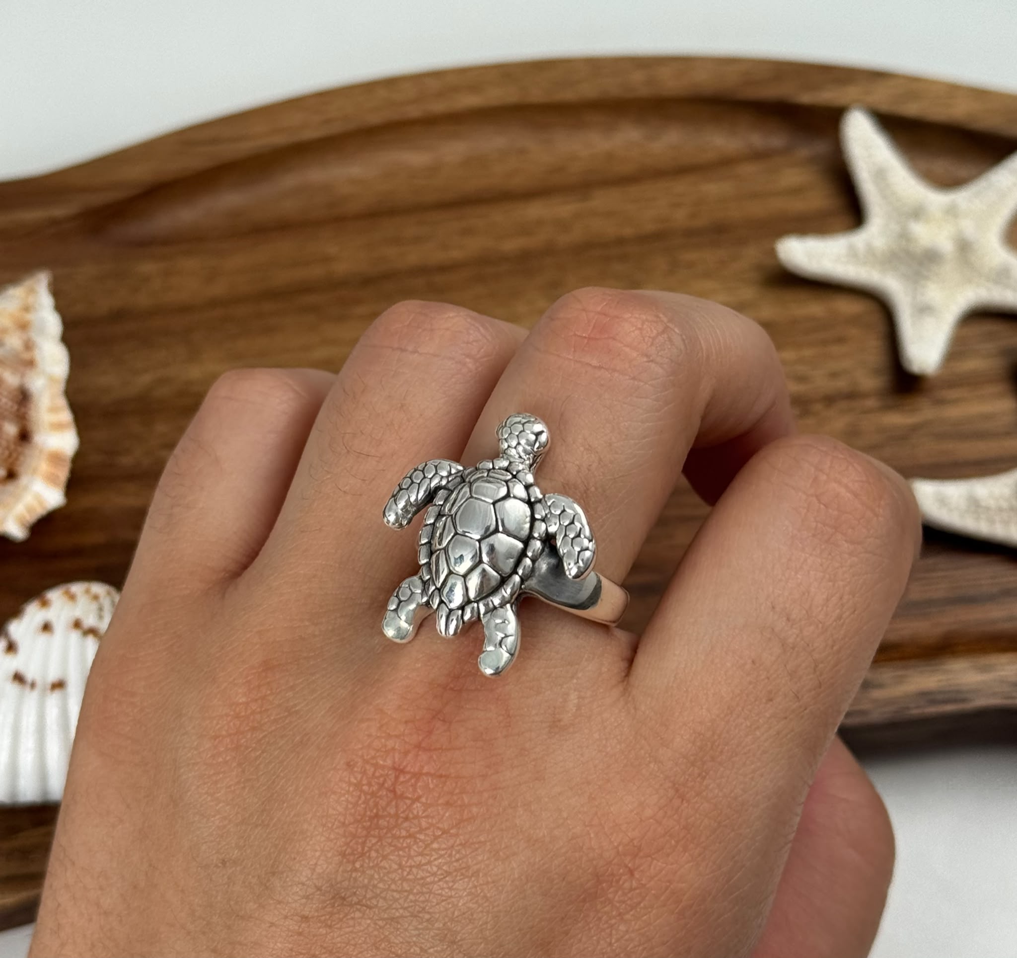 Gaia Ocean Hollow Ring